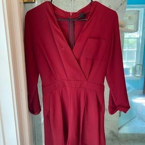 Maroon romper